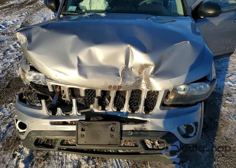 2016 Jeep Compass Sport из США, поврежденный, VIN 1C4NJDBB8GD708931